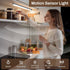 12 3 Dimming, Closet, (2 Pack) DWEPTU Rechargeable Motion Sensor Light Indoor, LED Under Cabinet Lighting with Modes