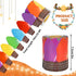 Whaline 32.8ft Christmas Light Bulletin Board Borders, Colorful Light Bulb Die-Cut Trim for Classroom