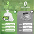 4 330 Count 3G Gallon Small Trash Bags Tear & Leak Resistant Small Garbage Bags For Bathroom White Trash Can Liners