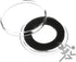 OnFireGuy 20pcs 16mm Black Ring Coin Holders & Capsule Tube with Black Cap for 1/10oz Gold Eagles