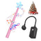 Magic Christmas Light Wand Wireless Magic Remote Wand Switch Kit with Music