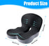 ICZQWURE Orthopedic Cushion for Office Chair & Car - L-Shaped Memory Foam with Lumbar Support, Adjustable Strap