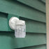 1-Light 500181 Design House Jelly Jar Outdoor Wall Light with Clear Ribbed Glass, Wet Rated for Porch, Patio