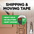 Scotch Tough Grip Moving Packing Tape, Clear, 1.88 in. x 43.7 yd., 3 Tape Rolls