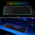 Tongyanat Pad-14 (31.5 12 Inch) RGB Gaming Mouse Light Modes, Extended Soft LED Mouse Pad, Anti-Slip Rubber Base