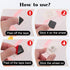 32 PCS Self Adhesive Caster Wheels, Mini Swivel Stainless Steel Paste Universal Wheels for Furniture Storage