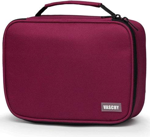 VASCHY Large Pencil Case, Art Color Pencils Pouch with Detachable Layers for School Office Stationary Organization