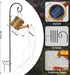 Zfiglum 1 Pack Solar Watering Can Lantern, Hanging Light Outdoor Waterproof, Hanging Lantern Decorative, Garden