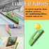 Horse Hair Wallpaper Brush, Two Rows of Short Hair Wallpaper Tools Multipurpose Wallpaper Smoothing Brush