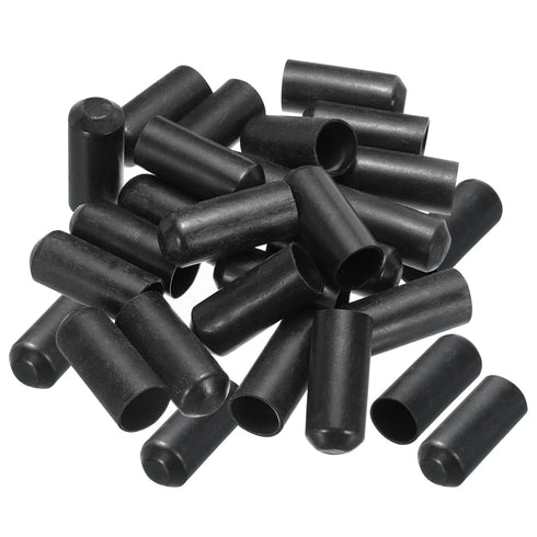 MECCANIXITY Heat Shrink End Cap, 15mm ID x 40mm L, Waterproof Electrical Wire Wrap, Pack of 25