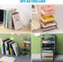 SAYEEC Clear Acrylic File Holder, Sturdy Desk File Organizer Rack for Envelopes, Mail, Letter, Notebook, 2 Pack