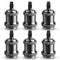 DiCUNO E26 Vintage Lamp Socket, Edison Pendant Light Socket Replacement, Antique Retro