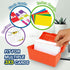 H4D 3x5, 3x5 3 Packs Index Card Holder Index Card Box Organizer Case, Flash Note Card Holder, (Red/Green/Yellow)