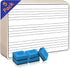 Scribbledo 5 Pack Dry Erase Music Staff White Boards, 9"X12" Double Sided Musical Notes Whiteboard for Kids Students