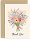Old English Co. Special Flower Bunch Thank You Card for Friends -