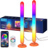 Borllyem Smart ICRGB LED Lights Bars, TV Backlight with Double Light Beads, App