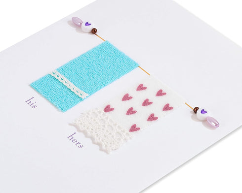 Papyrus Engagement Card (Side by Side)