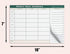 Weekly Magnetic Meal Planner & Grocery List, 7 x 10 Inch Notepad for Fridge, 60 Sheets for Dinner Planning