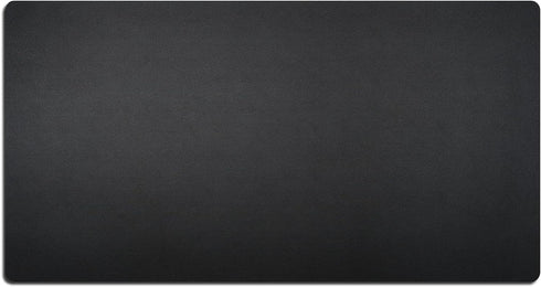 Nekmit Leather Desk Blotter Pad 34 x 17 Inches, Flat, Non-Slip, Waterproof (Black)