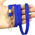 Bird Fiy Bulk Lanyard, 32" Flat Lanyards with Swivel Hook Attachment (Blue)