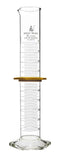 EISCO 1000mL Graduated Cylinder, ASTM Class A Tolerance ±3.00mL, Borosilicate 3.3 Glass with Protective Collar