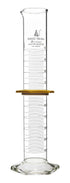 EISCO 1000mL Graduated Cylinder, ASTM Class A Tolerance ±3.00mL, Borosilicate 3.3 Glass with Protective Collar