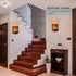 8''H Bulb 6-Hours JHY DESIGN Battery Powered Lamp Vintage Wall Mount Lamp Metal Wall Sconce Lighting with LED Edison