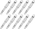 uxcell 9/64" Magnetic Hex Head Screwdriver Bit, 1/4" Hex Shank, 2" Length, S2 Steel Power Tool, 10 Pcs