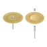 10pcs Diamond Cutting Wheel 50mm, Titanium Coating Cut Off Discs with 2pcs 3mm Mandrel