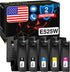 Cartlee Set of 5 High Yield Laser Toner Cartridges for Dell E525DW E525W 525W 525 525DW DPV4T H3M8P Color Printers (2