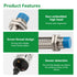 Capacitive Proximity Sensor Switch LJC18A3-B-Z, M18, DC10-30V, 300mA, 10mm Detecting Distance, 3 Wire (PNP_Normally