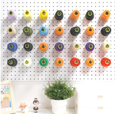 HUHOLE Pegboard Hooks 2 Inch, 100PC, Fit 1/4" or 1/8" Pegboard, Ideal Utility Hooks for Garage Organization