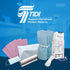 1081 4 13 18 (Pack 500) 3-Ply TIDI Avalon Dental Bib, White, Layers, W x L of Disposable Dental Bibs Embossed Tissue