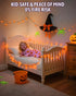 Kelumi 9.8ft 30 Halloween String Lights Battery Operated, Orange Fariy Lights with Timer Waterproof LED Halloween