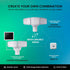 Home Zone Security Linkable Flood Light Sensor, Extends Range of ES00942G & ES00935G Models, 327 Range, Battery Powered