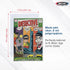 BCW Silver Age Comic Bags, Archival Quality Acid-Free Protection for Comic Books, 500 Pack