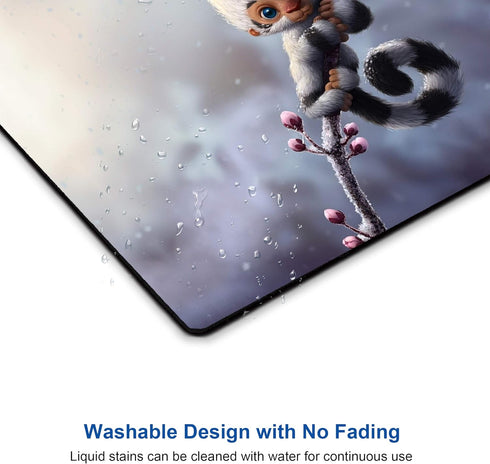 Cute Animal Mouse Pad, Personalized Design Mousepad for Laptop Computer Office Decoration Accessories Gift