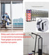 Chiloskit Heavy Duty Pulley Block with Bracket for Rope, 2 inch 304 Stainless Steel, 660 lbs Capacity