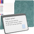 SAYEEC Portable Whiteboard Notebook, Dry Erase Board with 3 Colors Fineliner Pens and Blue PU Cover