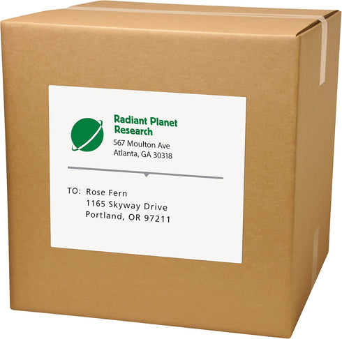 PRES-a-ply Laser Address Labels, White, 8.5 x 11 Inches, Box of 100 (30605)