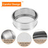 PATIKIL 200 Mesh Lab Sieve 4" Diameter Test Sieve 304 Stainless Steel Wire Cloth for Industrial Laboratory