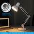 E26 TORCHSTAR Metal Desk Lamp with Clamp, Swing Arm, Architect Adjustable Gooseneck Table Lamp, Clip Desk Lights