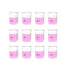 12pcs 50ml Upgraded Thick Glass Beakers, Shot Glass Beaker Set, 3.3 Boro Griffin Low Form