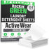 Rockin' Green Active Wear Travel Laundry Detergent Sheets Unscented - Mess-Free Laundry