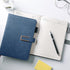Ruled Journal Notebook, Hardcover Magnetic Clasp Cover, Personal Professional Lined Notebooks, Medium 5.7 x 8.3 inches,