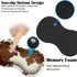 VSOJSOJKE Set Large Game Mouse Pad + Wrist Support Pad + Coffee Coaster, Brown Cow Print Pattern Foldable Table Mat