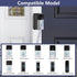 Video Doorbell Camera Angle Mount Compatible with Battery Doorbell Plus, Adjustable Doorbell Wedge Bracket