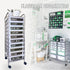 YIXAXKAO 12 10 Pieces Rolling Storage Cart Labels Drawer Rolling Storage Cart Label Chalkboard Brights Classroom Decor