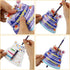 Panelee 72 Pcs Happy Birthday Pencils and Greeting Cards Set, Colorful Printed Birthday Pencils with Erasers