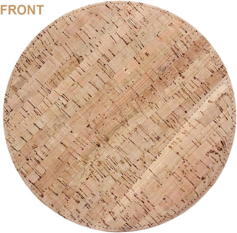 boshiho Mouse Pad, Eco-Friendly Natural Cork Small Mouse Pad with Wrist Support, Cork